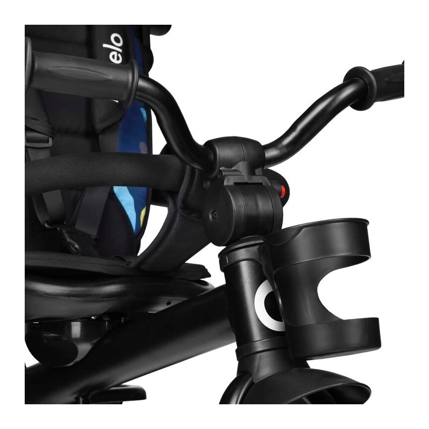 Lionelo - Triciclo per bambini HAARI nero/multicolore