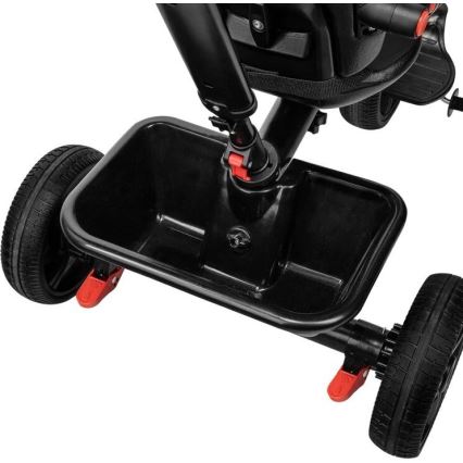 Lionelo - Triciclo per bambini HAARI nero/multicolore