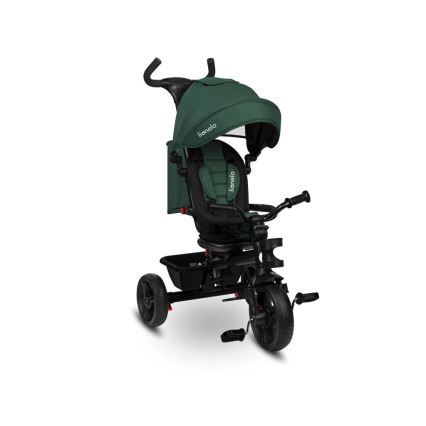 Lionelo - Triciclo per bambini HAARI verde/nero