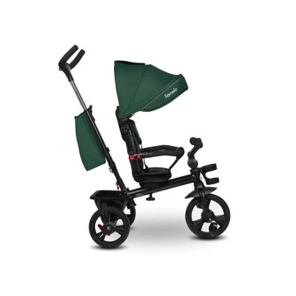 Lionelo - Triciclo per bambini HAARI verde/nero