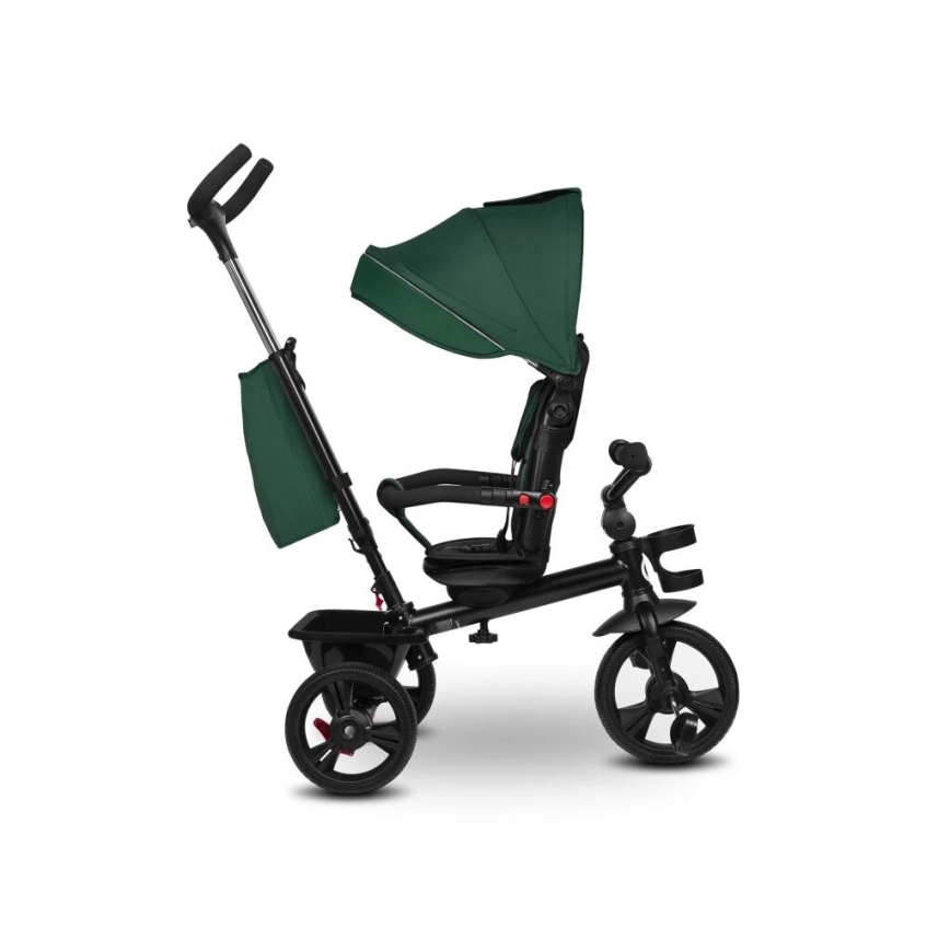 Lionelo - Triciclo per bambini HAARI verde/nero