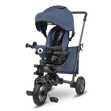 Lionelo - Triciclo per bambini TRIS blu scuro