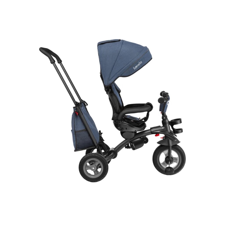 Lionelo - Triciclo per bambini TRIS blu scuro