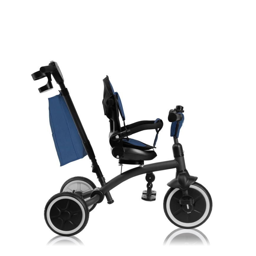 Lionelo - Triciclo per bambini TRIS PLUS Blu Denim