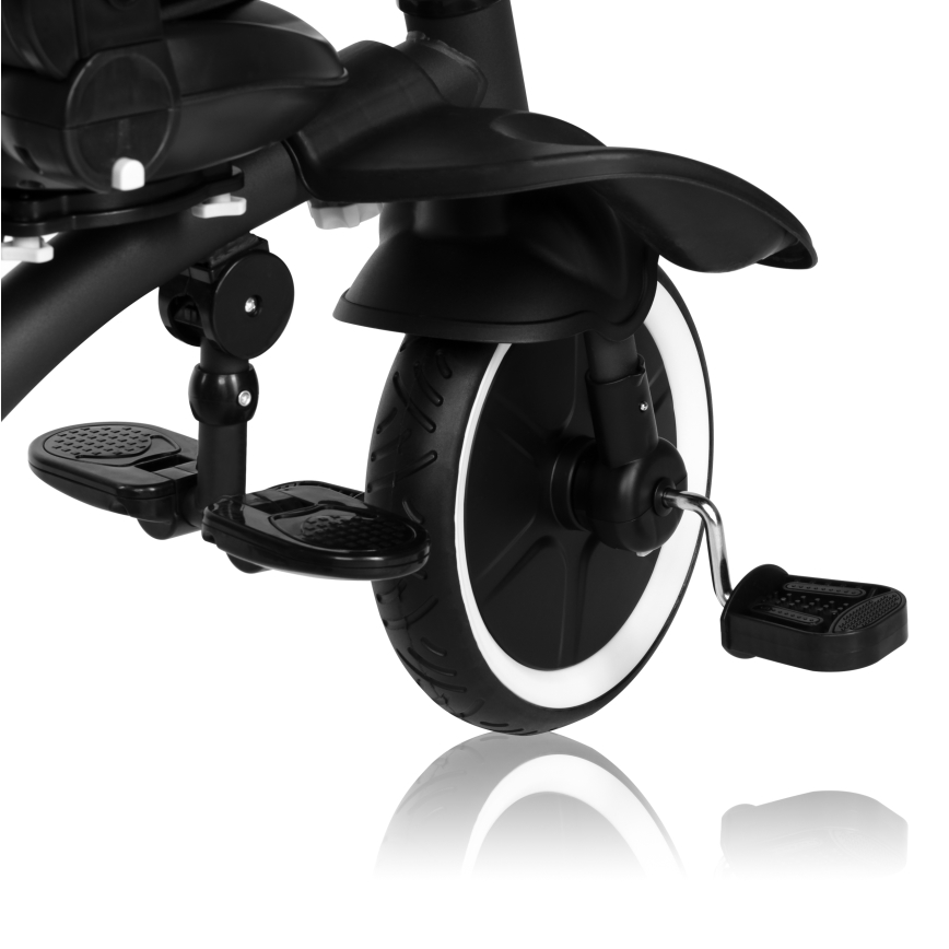 Lionelo - Triciclo per bambini TRIS PLUS Grigio Pietra