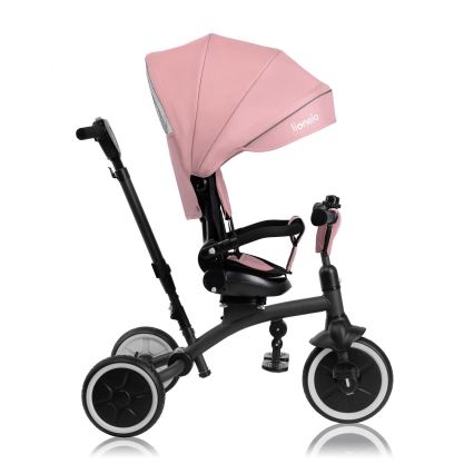 Lionelo - Triciclo per bambini TRIS PLUS Pink Rose
