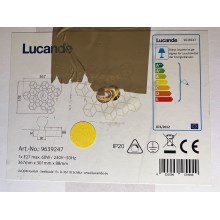 Lucande - Applique ALEXARU 1xE27/60W/230V