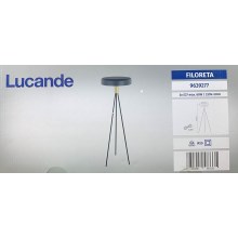 Lucande - Lampada con piedistallo FILORETA 3xE27/60W/230V