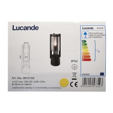 Lucande - Lampada da esterno BRIENNE 1xE27/15W/230V IP54