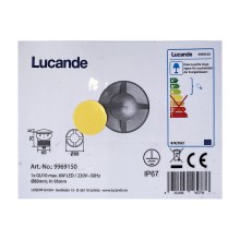 Lucande - Lampada da incasso per esterni EDWINA 1xGU10/6W/230V IP67