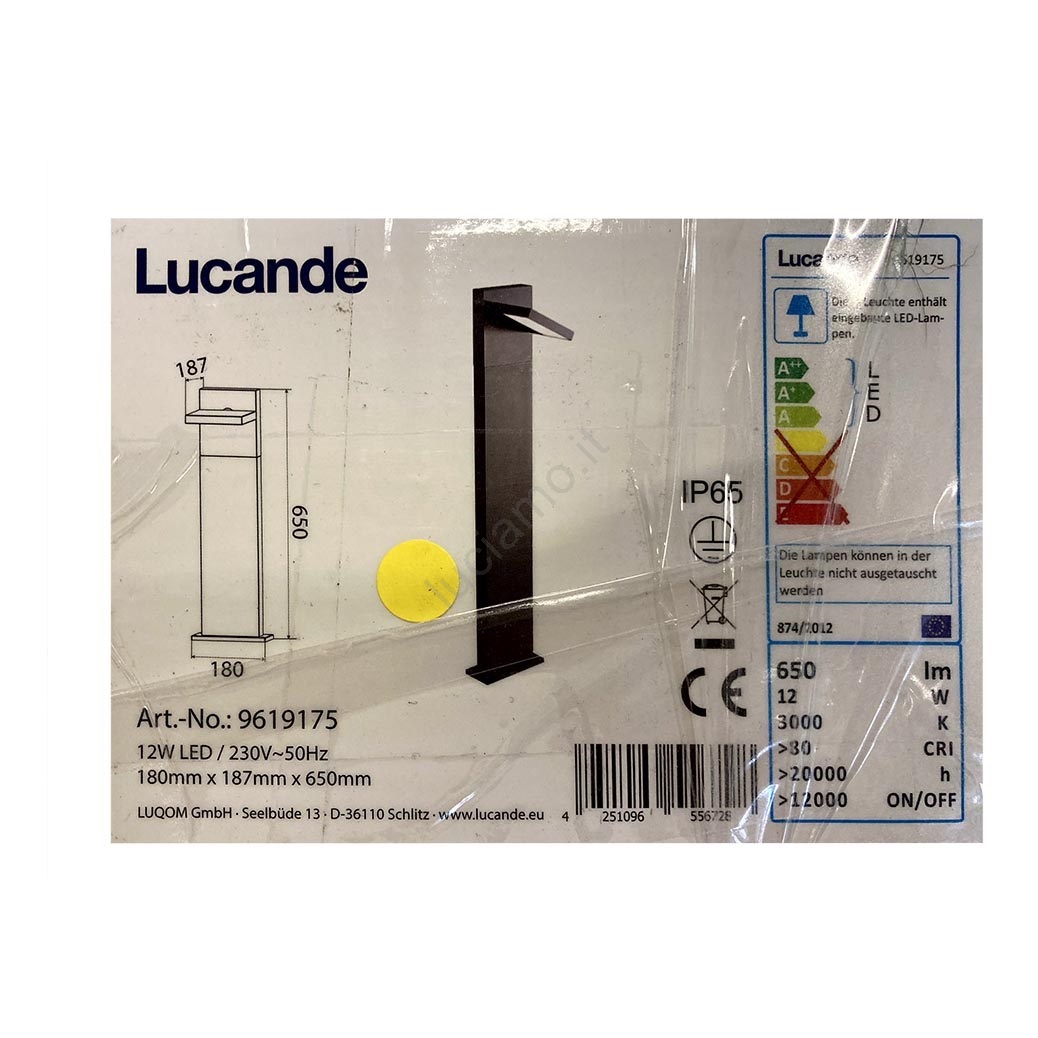 Lucande lampada a sospensione dimmerabile (Moderno