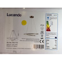 Lucande - Lampadario a sospensione con filo LED dimmerabile MIRASU LED/58W/230V