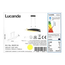 Lucande - Lampadario LED dimmerabile su una stringa MARIJA LED/24W/230V