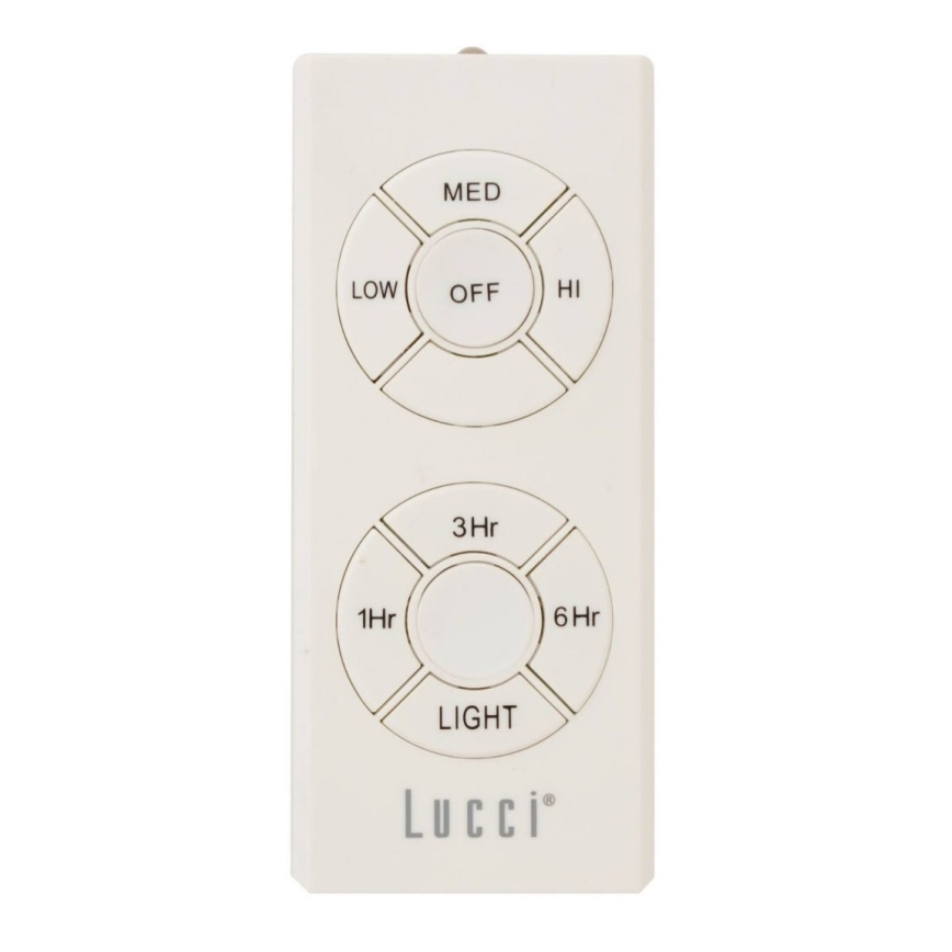 Lucci Air 210334 - Ventilatore da soffitto AIRFUSION QUEST 1xE27/60W/230V legno/cromo opaco + telecomando