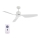 Lucci Air 210528 - Ventilatore da soffitto AIRFUSION CLIMATE II bianco + telecomando