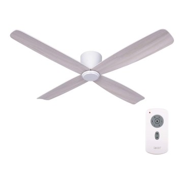 Lucci air 210986 - Ventilatore da soffitto FRASER bianco/legno
