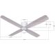 Lucci air 210986 - Ventilatore da soffitto FRASER bianco/legno + telecomando
