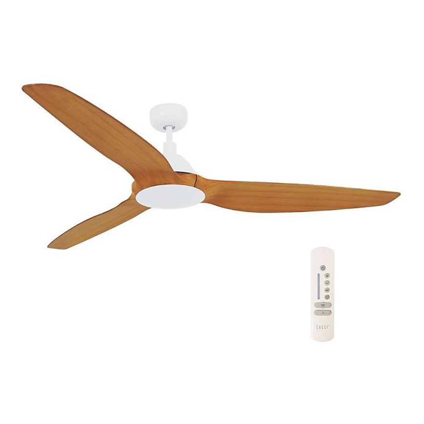 Lucci air 211011 - Ventilatore da soffitto AIRFUSION TYPE A marrone/bianco + telecomando