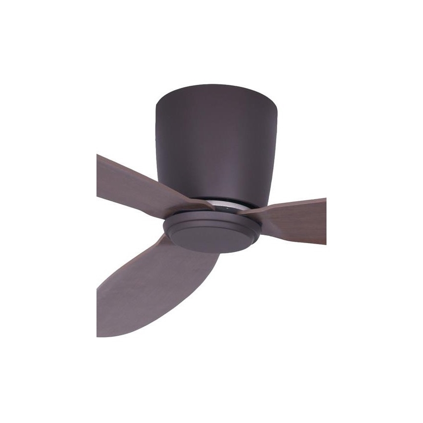 Lucci air 212883 - Ventilatore da soffitto AIRFUSION RADAR in legno/marrone Ø 132 cm con telecomando