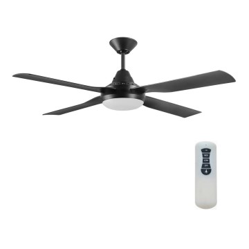 Lucci air 212899 - LED Ventilatore da soffitto dimmerabile  MOONAH 1xGX53/21W/230V nero+ telecomando