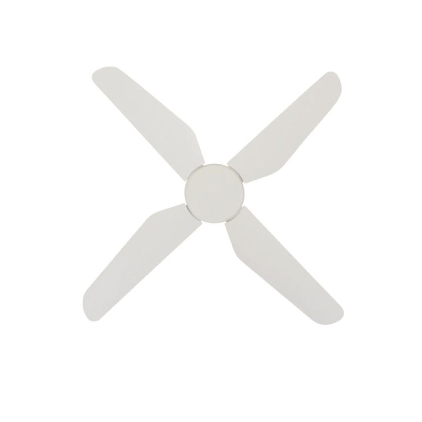 Lucci Air 212991 - Ventilatore da soffitto ARIA Ø 122 cm bianco + telecomando