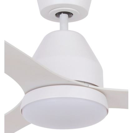 Lucci air 213043 - Plafoniera LED WHITEHAVEN GX53/17W/230V bianco + telecomando