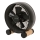 Lucci air 213120 - Ventilatore da tavolo BREEZE nero Ø 28 cm