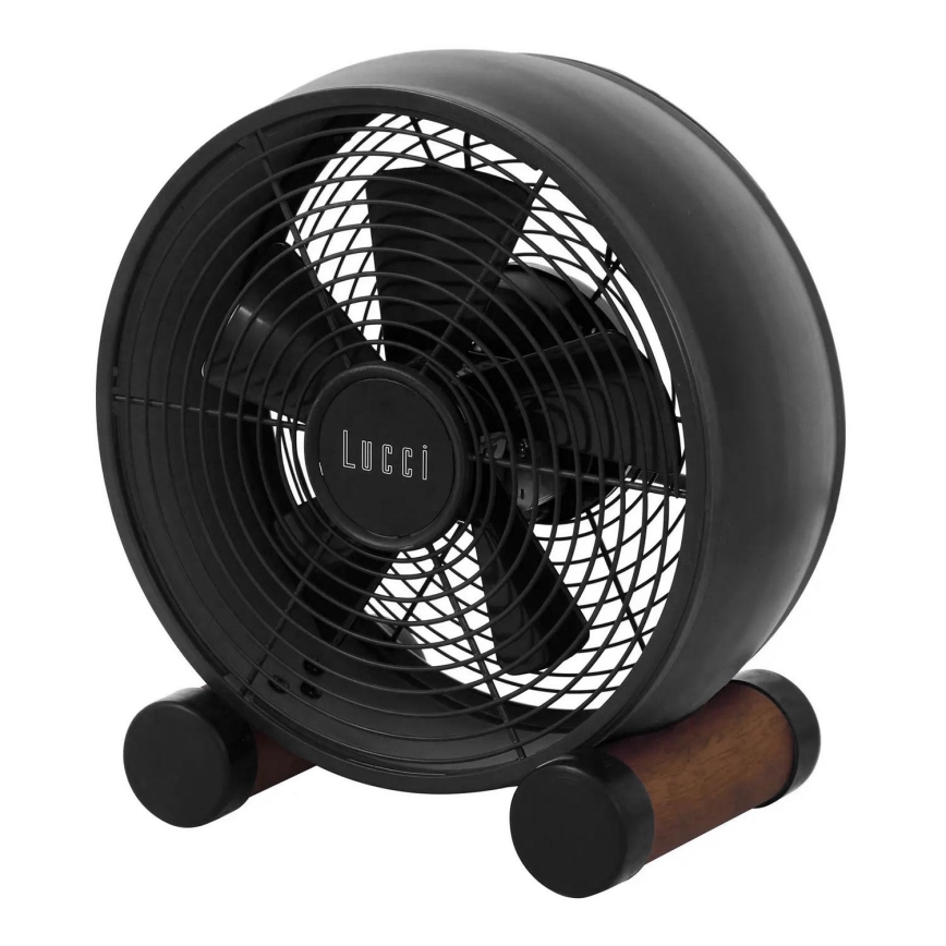 Lucci air 213121 - Ventilatore da tavolo BREEZE marrone