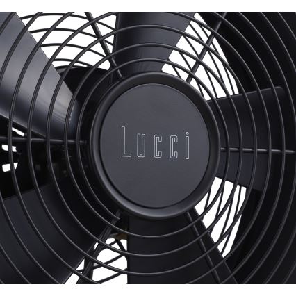 Lucci Air 213122EU - Ventilatore con supporto BREEZE nero