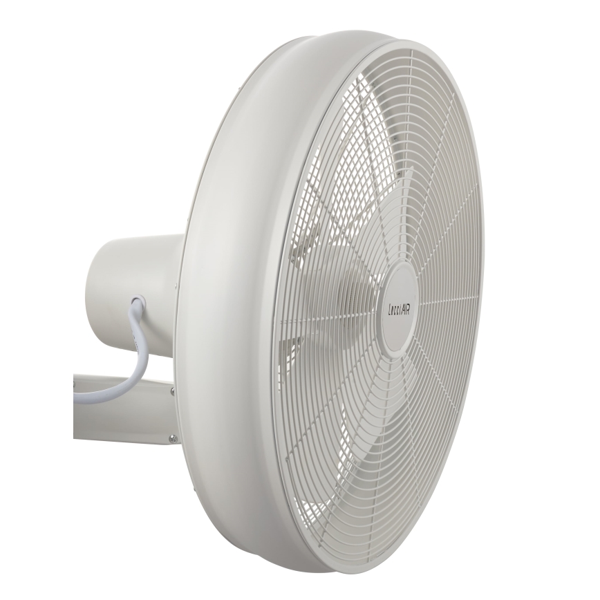 Lucci Air 213128EU - Ventilatore da parete BREEZE 55W/230V bianco Ø 46 cm + telecomando