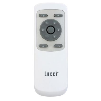 Lucci air 213170 - Plafoniera LED NEWPORT nero + telecomando