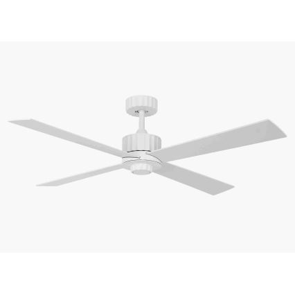 Lucci air 213171 - Plafoniera LED NEWPORT legno/bianco/beige + telecomando