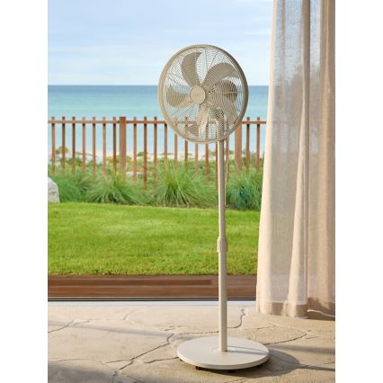 Lucci Air 21326449 - Ventilatore a piantana GLIDE 36W/230V Ø 45 cm, bianco
