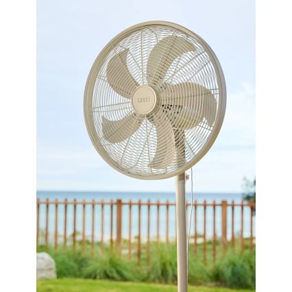 Lucci Air 21326449 - Ventilatore a piantana GLIDE 36W/230V Ø 45 cm, bianco