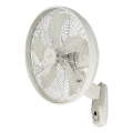 Lucci Air 21326649 - Ventilatore da parete GLIDE 36W/230V Ø 45 cm, bianco, con telecomando