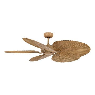 Lucci Air 21326849 - Ventilatore da soffitto BALI Ø 132 cm beige + telecomando