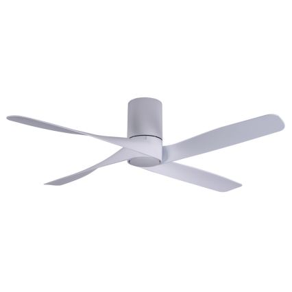 Lucci air 213350 - LED Ventilatore da soffitto dimmerabile  RIVIERA 1xGX53/12W/230V  bianco + telecomando