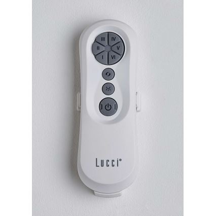 Lucci air 213351 - Ventilatore da soffitto dimmerabile a LED RIVIERA 1xGX53/12W/230V nero + telecomando