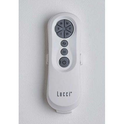 Lucci air 213353 - LED Ventilatore da soffitto dimmerabile NAUTICA 1xGX53/12W/230V bianco + telecomando