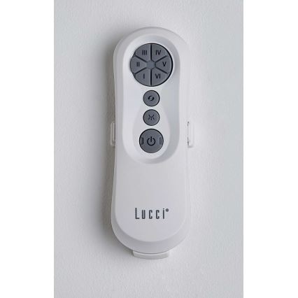 Lucci air 213354 - Ventilatore da soffitto dimmerabile a LED NAUTICA 1xGX53/12W/230V nero + telecomando