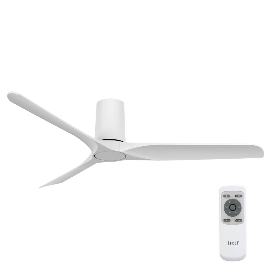 Lucci air 21610049 - Ventilatore da soffitto LONDO bianco + telecomando