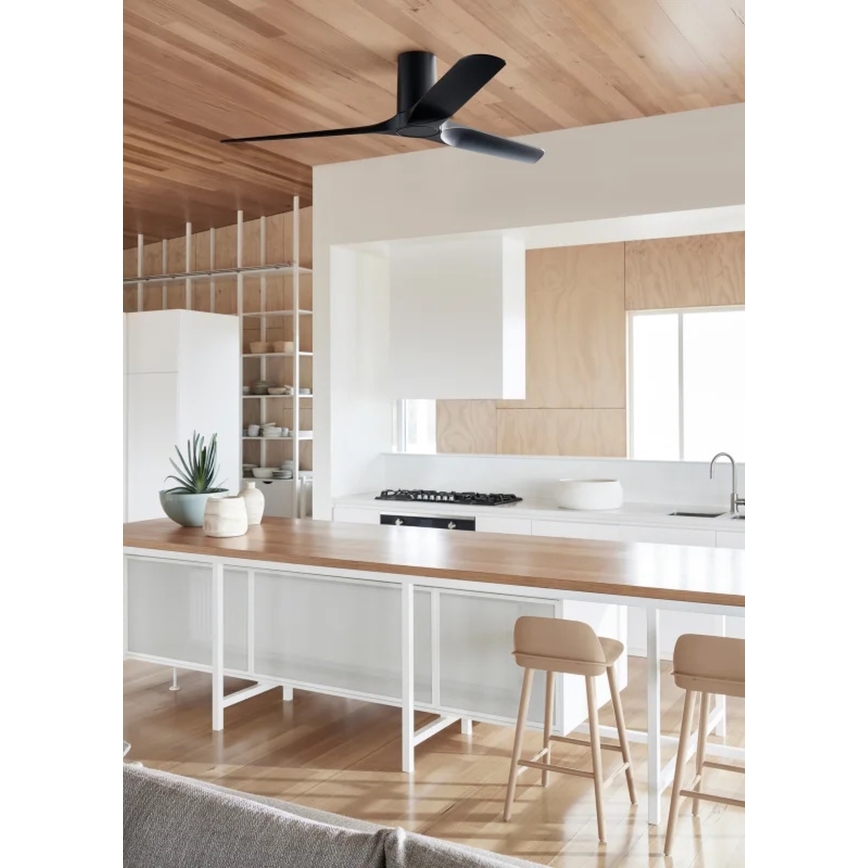 Lucci air 21610149 - Ventilatore da soffitto LONDO nero + telecomando