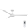 Lucci air 21610349- Ventilatore da soffitto dimmerabile a LED CLIMATE 1xGX53/12W/230V bianco + telecomando