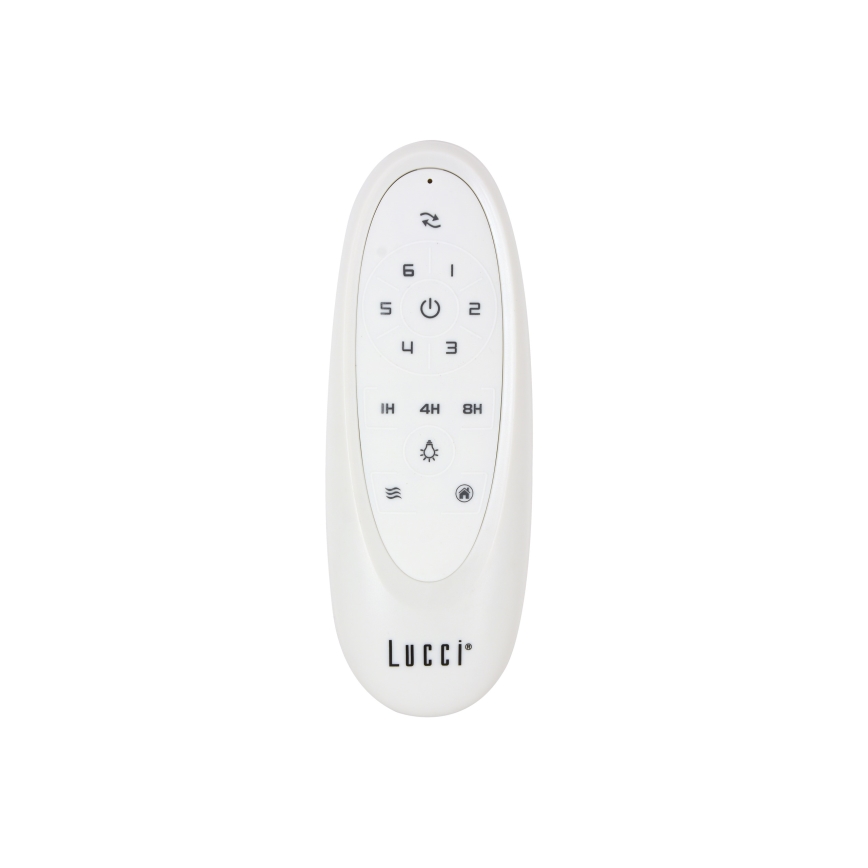 Lucci air 21610649 - Ventilatore da soffitto dimmerabile a LED ARRAY 1xGX53/12W/230V bianco + telecomando