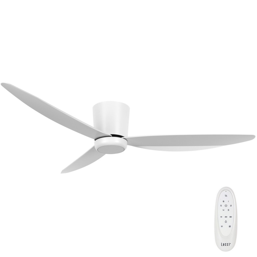 Lucci air 21610649 - Ventilatore da soffitto dimmerabile a LED ARRAY 1xGX53/12W/230V bianco + telecomando