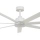 Lucci air 21610849 - Dimmerabile ceiling fan ATLANTA 1xGX53/12W/230V white+ + telecomando