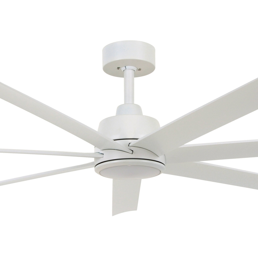Lucci air 21610849 - Ventilatore a soffitto dimmerabile ATLANTA 1xGX53/12W/230V bianco + telecomando