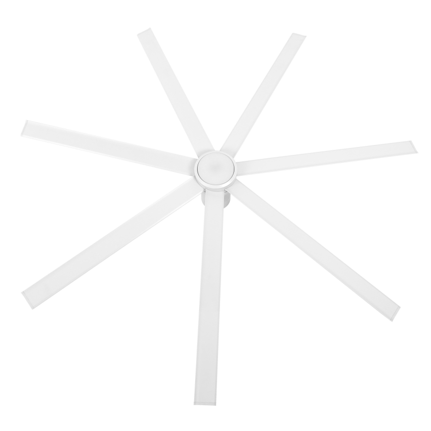 Lucci air 21610849 - Ventilatore a soffitto dimmerabile ATLANTA 1xGX53/12W/230V bianco + telecomando