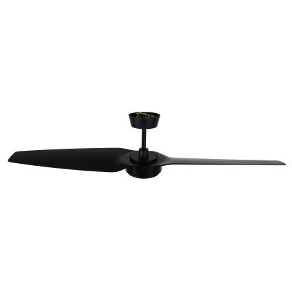 Lucci air 21615449 - Ventilatore da soffitto CONDOR nero + telecomando