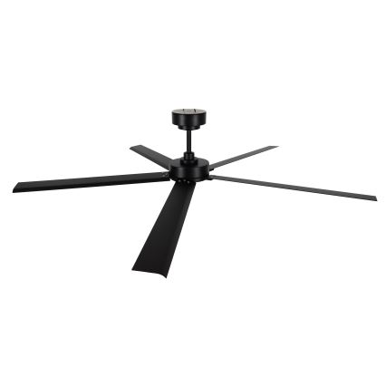 Lucci air 21616149 - Ventilatore da soffitto MONZA IP55 nero + telecomando